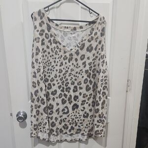 Bundle Sale | 4 for $20 | Maurice's Leopard Print Sleeveless Top Size 4X